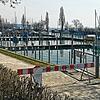 Auch alle kommunalen und privaten Hafenanlagen wurden jetzt gesperrt. Im Bild der Überlinger Sportboothafen Ost.