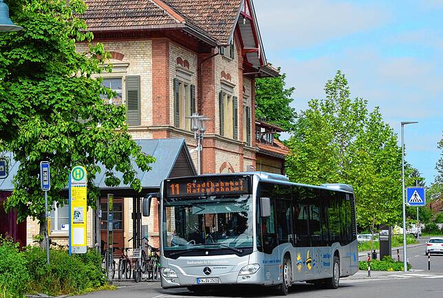 Das Busangebot in Markdorf ist inzwischen sehr gut – und könnte mehr genutzt werden.