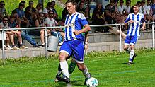 Aufwärtstendenz: Dominik Wohner (hier ein Archivbild) und der SV Karsau sind nach dem 3:2-Sieg beim TuS Kleines Wiesental neuer ...
