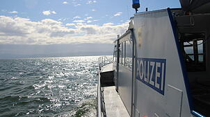 Die Wasserschutzpolizei auf dem Bodensee (Symbolbild).
