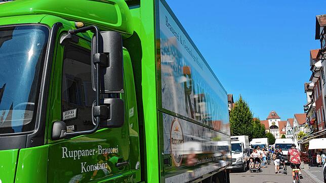 Der Lieferverkehr in Meersburg soll mit Hilfe eines E-Mobil-Projekts zunächst versuchsweise neu aufgestellt werden. Unser Bild entstand ...