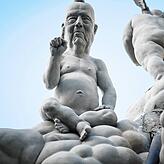 Ein Detail: Auch der ehemalige Oberbürgermeister Manfred Rommel ist plastisch darstellt. Er war einer der ersten Befürworter des ...