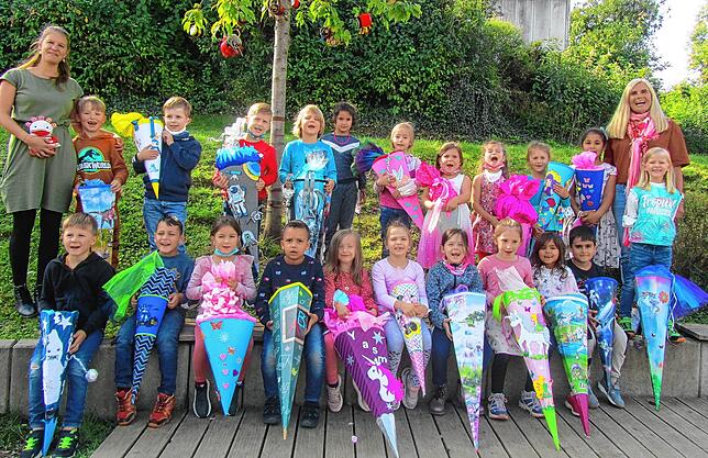 Bild 13: Bilder von der Einschulung: Diese Kinder gehen jetzt in die erste Klasse der Grundschulen in Konstanz, Allensbach und Reichenau