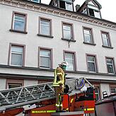 Die Drehleiter zur Personenrettung wird nicht benötigt.