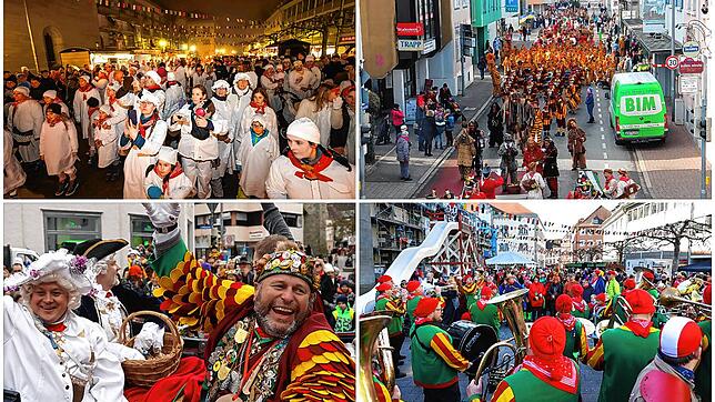 Umzüge, Musik, Ausgelassenheit &ndash; in der heißen Phase der Fasnacht gab es 2023 wieder viel zu erleben.