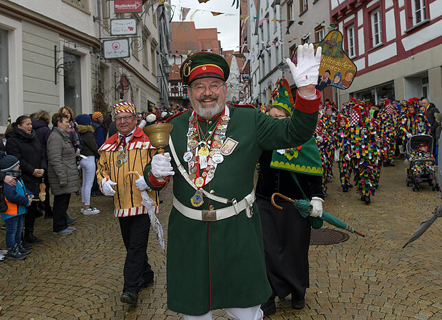 Bild 6: Tausende Hästräger und Musiker in Pfullendorf: Bilder vom Umzug (2)