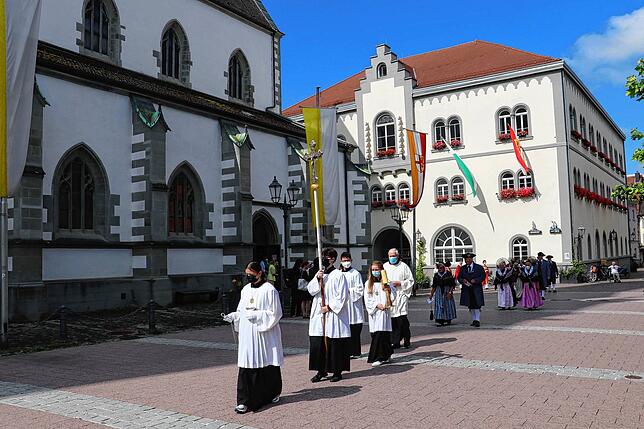 Bild 25: Bilder vom Hochamt des Hausherrenfests in Radolfzell