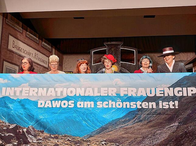 Der Internationale Frauengipfel tagt in Meßkirch, „dawos am schönsten ist!“.