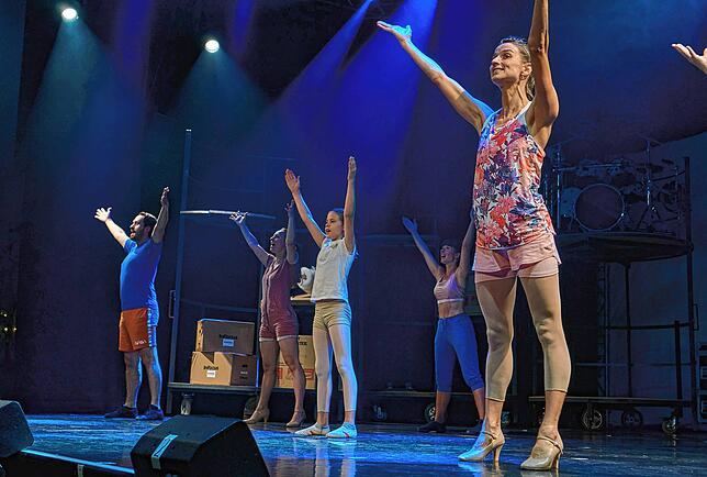 Bild 4: Bilder von den Proben im Gloria Theater zum neuen Musical Tommy Tailors Traumfabrik