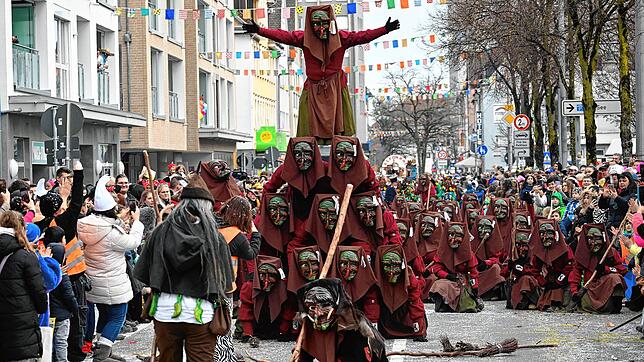 Bild 32: Großer Häfler Narrensprung in der Innenstadt &ndash; Teil 2