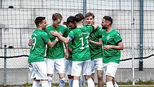 Großer Torjubel beim FC Furtwangen nach dem 3:2-Erfolg über den SV Geisingen.