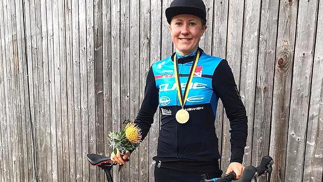 Meisterin: Janine Schneider ist baden-wüttembergische Radcross-Meisterin.
