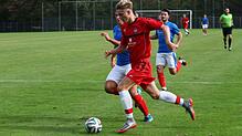 Lieblingsgegner: Max Höcketstaller (vorn, beim 3:2-Sieg im Hinspiel gegen Damian Granacher) traf beim 4:3-Erfolg im Rückspiel sogar ...