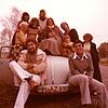Winfried Thum (vorne links) 1976 mit seinen Konstanzer Kollegen. Das Bild entstand auf einem Betriebsausflug auf die Insel Reichenau. ...