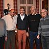Der Vorstand des Männerchors Berau (von links): Dirigent Manfred Vonderach, Schriftführer Ralf Makoski, Vorsitzender Franz Mutter, ...