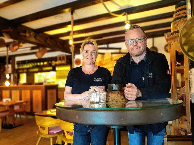 Daniela und Stefan Siebenhaller führen den Reblandhof in Immenstaad-Kippenhausen in der zweiten Generation.