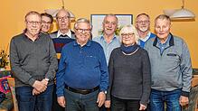 Der in Teilen neue Vorstand des Filmclubs Singen-Radolfzell (von links): Karl-Heinz Flaig, Michael Buchholz, Robert Werra, Walter ...