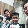 Die Döggingerin Benita Keller (rechts) mit einigen Schülern des Bildungszentrums in Nueva Cajamarca. Die Schule wird vom Bräunlinger ...