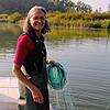 Gudrun Böhler und ihr Bruder sind die einzigen Fischpächter am Mindelsee.