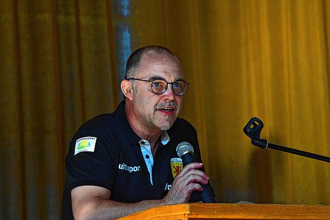 Vorsitzender Michael Rieple (JFV Region Laufenburg): „Wir wollen es jedem Kind ermöglichen, dass es Fußball spielen kann. Die ...
