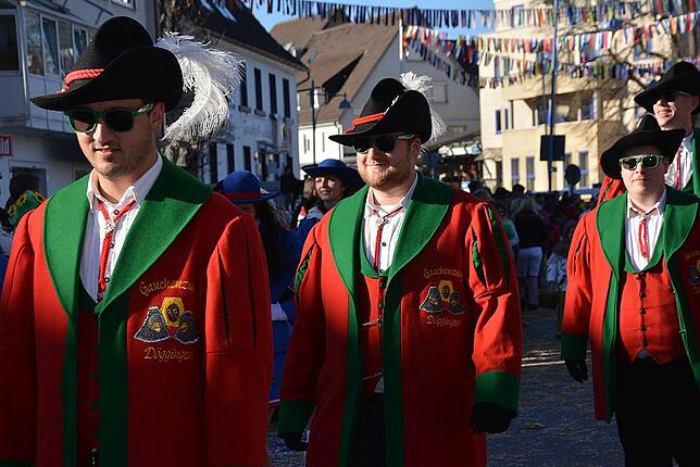 Bild 30: Bilder vom Narrentreffen der Urviecher-Zunft Bad Dürrheim: Großer Festumzug (3)