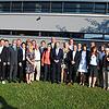 Der neue Gemeinderat von Waldshut-Tiengen (von links) nach der konstituierenden Sitzung vor der Stadthalle Tiengen: Nathalie Rindt ...
