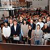 Bei der Verleihung des Zivilcourage-Preises wurden drei Einzelpersonen und neun junge Erwachsene als Gruppe im Kulturzentrum Gems ...