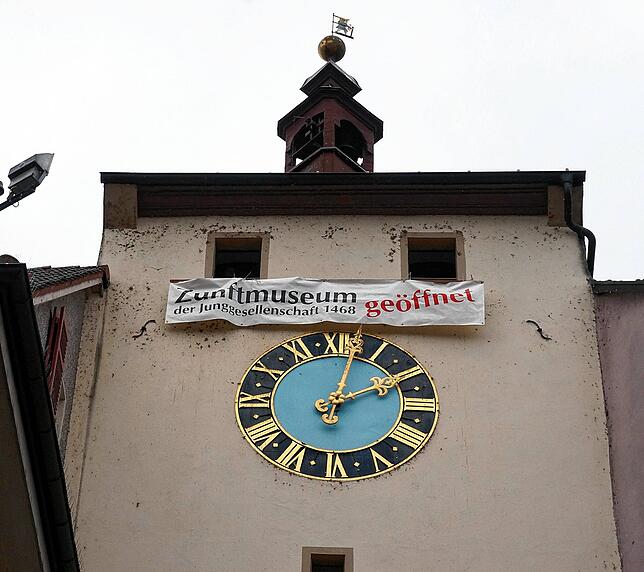 Besondere Orte öffnen die Türen: Am Traditionstag sind drei Türme zugänglich, darunter das Untere Tor, in dem die Junggesellen ihr ...