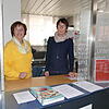 Doris Bauer (links) und Brigitte Rost von der Freiwilligenagentur leisten im Gambrinus auch gerne Amtshilfe.