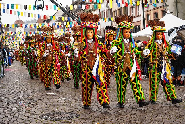 Bild 7: Narren, Kostüme und Stimmung: Die Highlights des Narrentreffens in Waldshut in Bildern