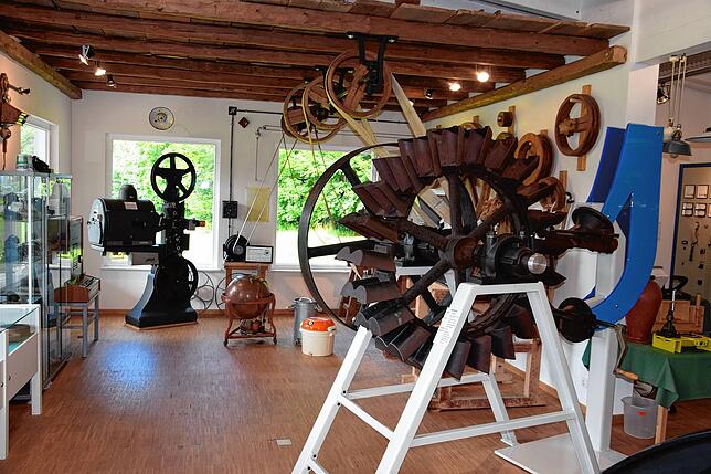 Auch die technischen Details zur Gewinnung von Energie aus Wasserkraft werden für die Besucher des Energiemuseums in Rickenbach erlebbar.