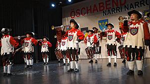 Der Fanfarenzug ist ein wichtiger Bestandteil in Löffingens Kulturwelt, wie hier bei der Eröffnung des Ösch- abends. Im nächsten Jahr ...