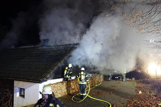 Bild 3: Bilder: Drei Brände in Bonndorf in einer Nacht