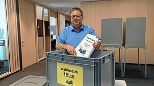 Mit Wahlen kennt sich Murgs Hauptamtsleiter Manuel Polder aus. Unser Bild zeigt ihn bei den Vorbereitungen der Bürgermeisterwahl 2023. ...