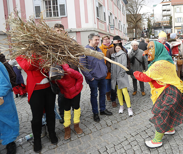Bild 17: Bilder vom Fasnachtssonntag in Donaueschingen (Teil 1)