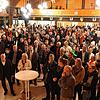 In der Hotzenwaldhalle war das Interesse an der Verkündigung des Wahlergebnisses groß.