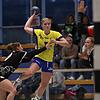 Franziska Höppe (am Ball, hier im Spiel gegen die HSG Würm Mitte).