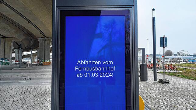 Am Freitag, 1. März, geht&lsquo;s los mit dem Betrieb am Fernbusbahnhof. Zu dumm, dass genau an diesem Tag die Busfahrer der ...
