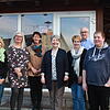 Marei Hettenbach, Heike Kuschel, Sandra Siegenthaler, Beate Klatt, Tanja Renner, Martin Wochner und Alexander Buhl (von links) bilden ...