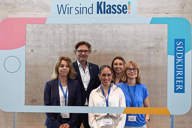 Bild 3: Alle Selfierahmen-Bilder der SÜDKURIER „Klasse!“-Veranstaltung in Singen