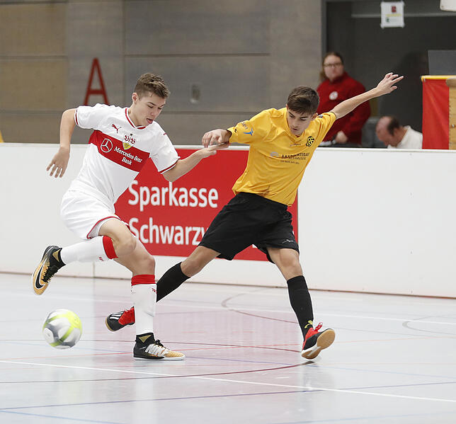 VfB Stuttgart gegen FC Schaffhausen. Bild: Roger Müller