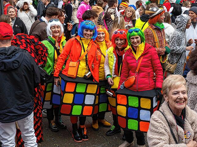 Bild 7: Verrückt und wild! Die kreativsten Kostüme bei der Fasnacht 2024
