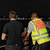 Die Einsatzkräfte hatten die Lage an Land wie auch auf dem Wasser die ganze Zeit im Blick.
