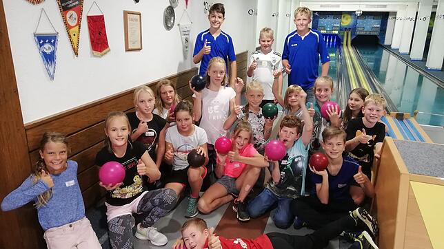 Sie schoben keine ruhige Kugel: Bei den Sportkeglern war Action angesagt.
