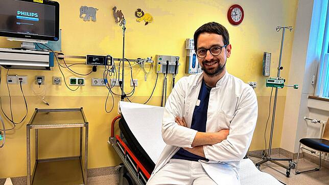 Marco Spehl ist Oberarzt in der Villinger Kinderklinik und Leiter der Kinder-Notaufnahme am Schwarzwald-Baar-Klinikum.