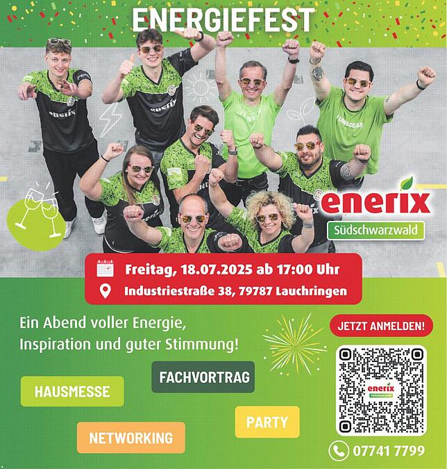 Bild 1: Enerix feiert Sommerfest: Ein Abend voller Energie