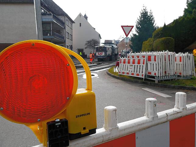 Die Ortsdurchfahrt in Mühlhausen wird in den kommenden Monaten erschwert werden.
