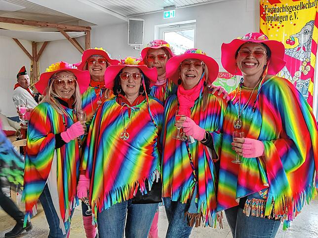 Dürfen auf der Sipplinger Fasnet nicht fehlen: die &bdquo;wilden Sippies&ldquo;.