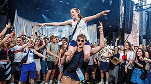 Lebensfreude pur: Beim Campus-Festival feiern zehntausende fröhlich – und mit auffallend viel Respekt voreinander. Entsprechend positiv ...