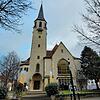 Der Platz vor der Lutherkirche wird am Samstag zum Ort einer Kundgebung gegen Hass und Hetze.